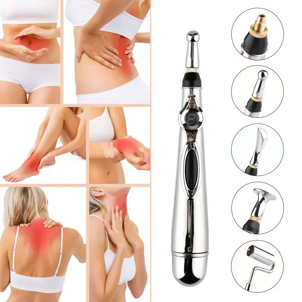 Unlock Targeted Pain Relief — Portable Electronic Acupuncture Therapy Pen (No Needles, No Meds)