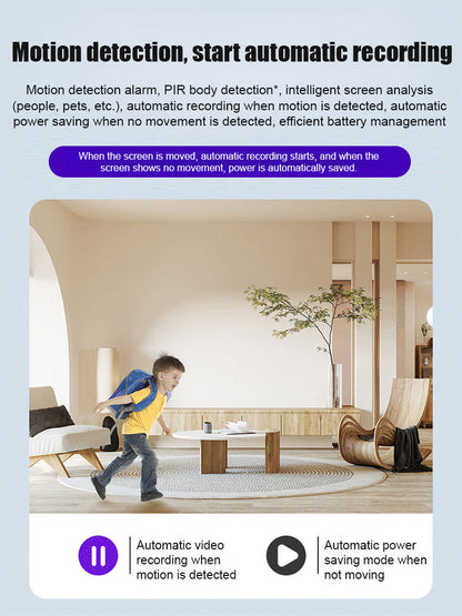 【No WIFI or electricity required💯Tiny and installs in 1 second ⚠️Remote real-time viewing