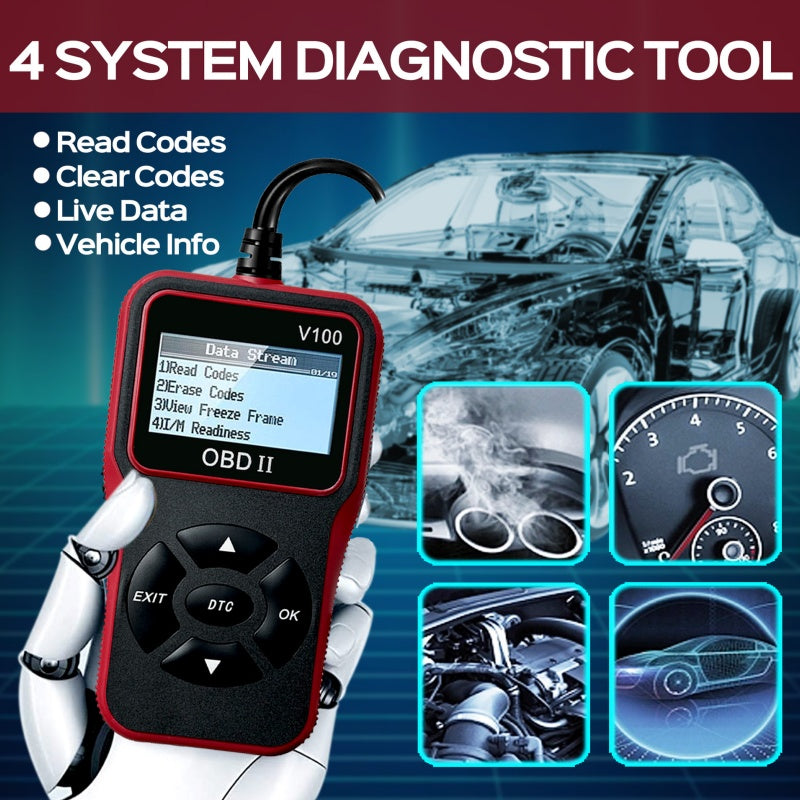 🔥Limited Time Promotion 50% OFF🔥Multi-function Engine Fault Code Reader